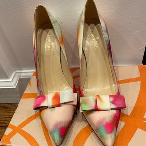 Kate spade satin stilettos